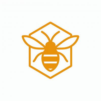 Beekeeping Company Logo