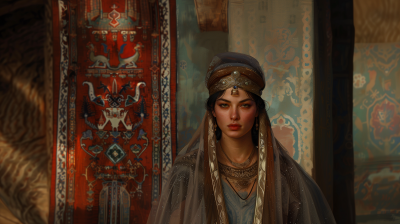Medieval Kazak and Mongolian Queen