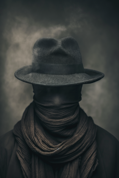 Mysterious Man in Hat