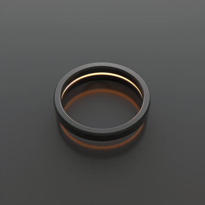 Minimalistic 3D Ring Logo