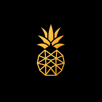 Geometric Pineapple Logo