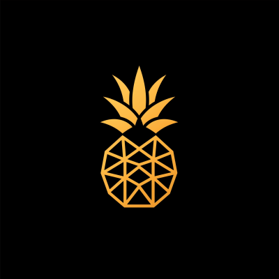 Geometric Pineapple Logo