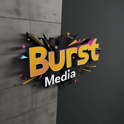 3D Logo for Burst Media