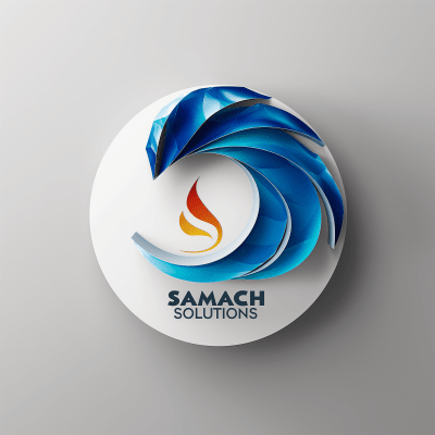 Abstract 3D Logo Design for Insurance Firm