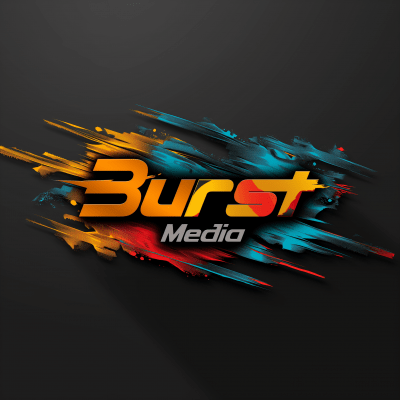 Burst Media Logo Design