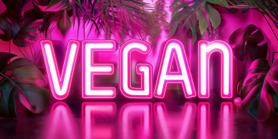 Vegan Neon Art