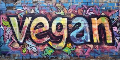 Vegan Graffiti Art
