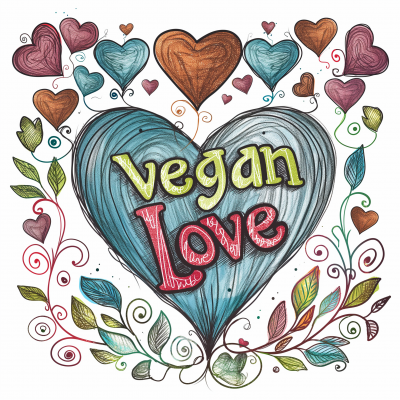 Vegan Love Sketch