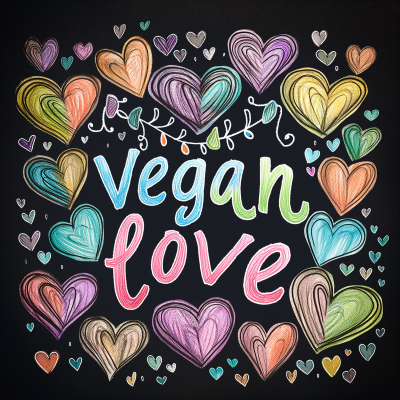 Vegan Love Sketch
