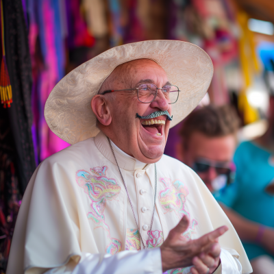Pope in Hipster Disguise