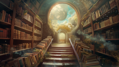 Infinite Universes Through Books