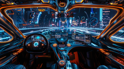 Technological Car Cockpit