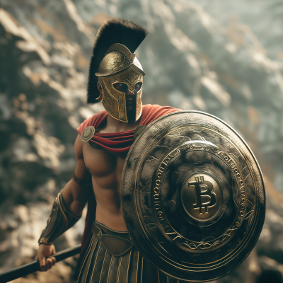 Spartan Warrior with Solana Shield