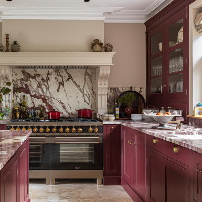 Timeless Kitchen Design with Marble Worksurfaces