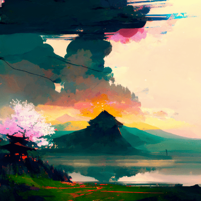 Pastel Mountains