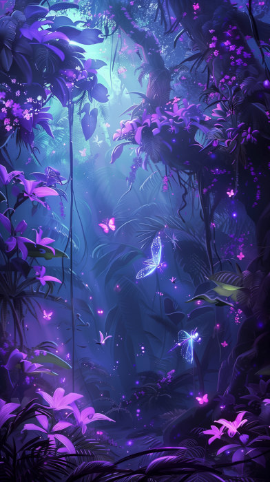 Fantasy Tropical Forest