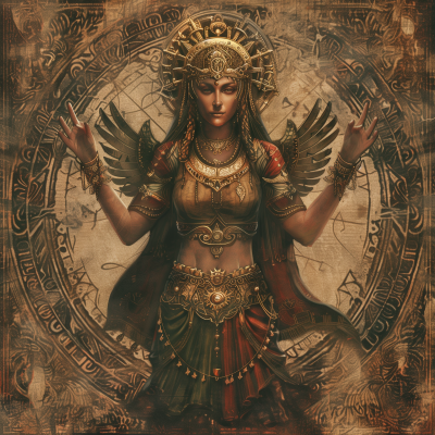 Iconography of the Goddess Shallya