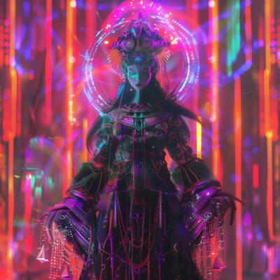 Neon Goddess of Energy