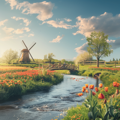 Dutch Countryside Charm