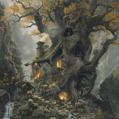 Enchanted Tree Cabin