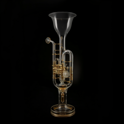 Lab Glass Tuba Water Pipe