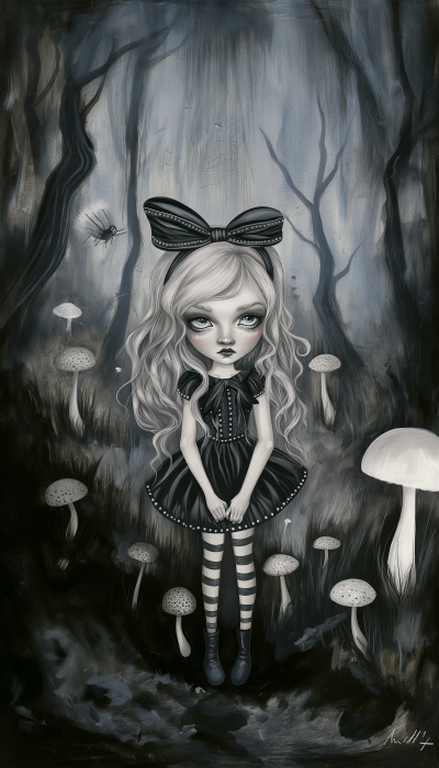Gothic Alice in Wonderland