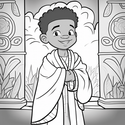 Bible Coloring Page for Kids