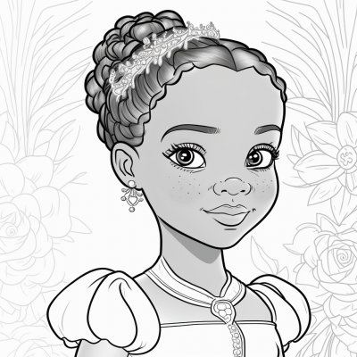 Beautiful Wedding Gown Coloring Page