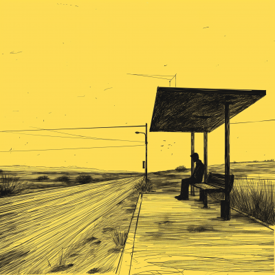 Lonely Bus Stop