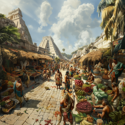 Mayan Town Life