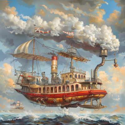 Flying Steamboat Adventure