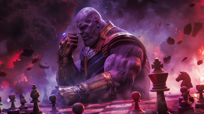 Dramatic Thanos Chess Game