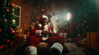 Santa Snoop Dog