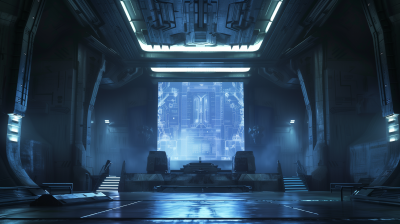 Futuristic Ancient Command Center