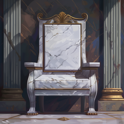 White Marble Throne