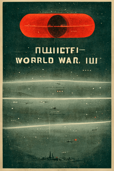 Futuristic World War III Sign Up Poster