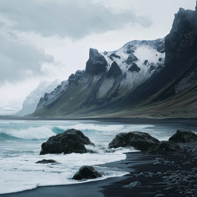 Rough Icelandic Nature