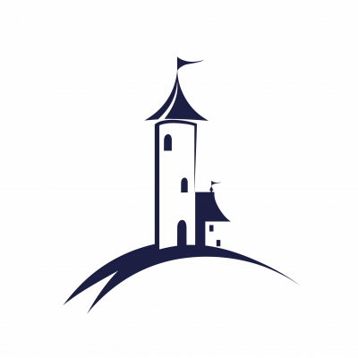 Minimalistic Logo of Marbach am Neckar’s Gateway Tower