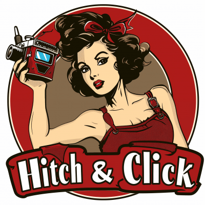Vintage Hitch & Click Circular Logo