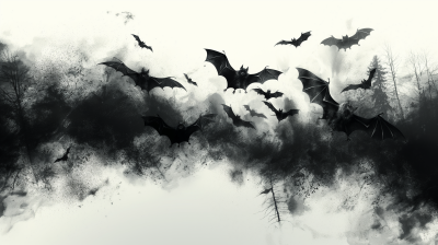 Bats in Black and White