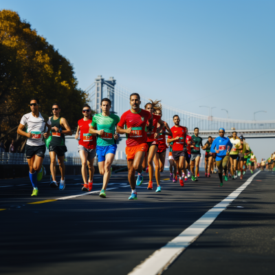 New York City Marathon Runners