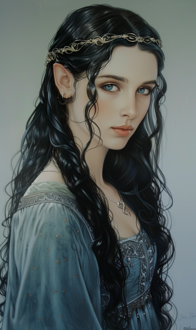 Luthien in Alan Lee Style