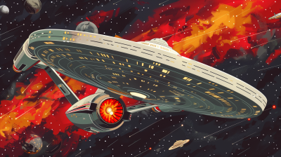 Starship Enterprise Animation Concept