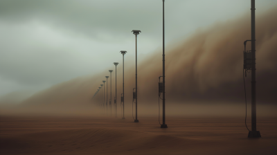 Desert Surveillance Towers
