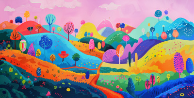 Colorful Countryside