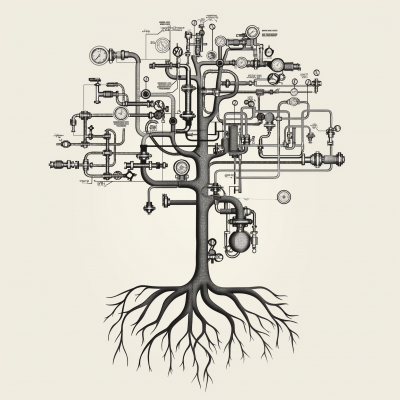 Industrial Piping Tree