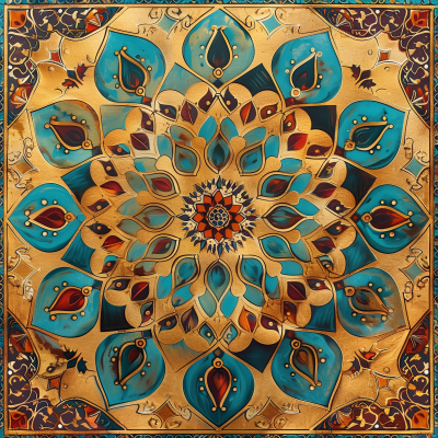 Moroccan-inspired Delicate Artwork