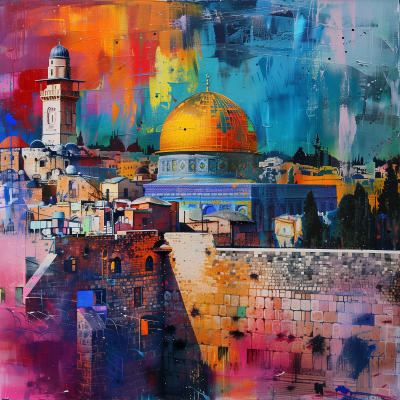 Abstract Representation of Jerusalem