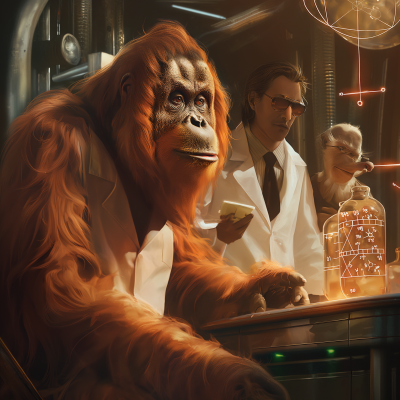 Genius Orangutan Scientist