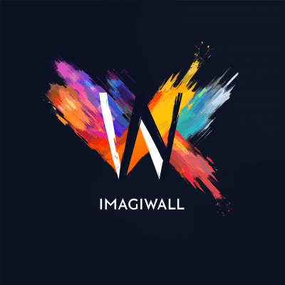 Artistic Logo Design with Letters ‘I’ and ‘W’